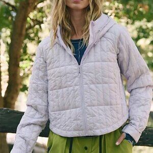 Free People Movement Light As A Feather Packable Puffer in Lavender Shadow